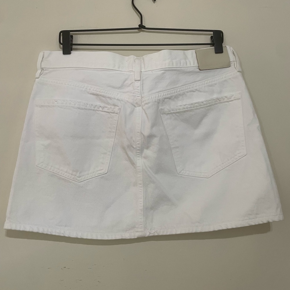 Citizens Of Humanity Ivory Denim Skirt - Picture 5 of 7